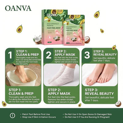 Oanva Foot Peeling Mask